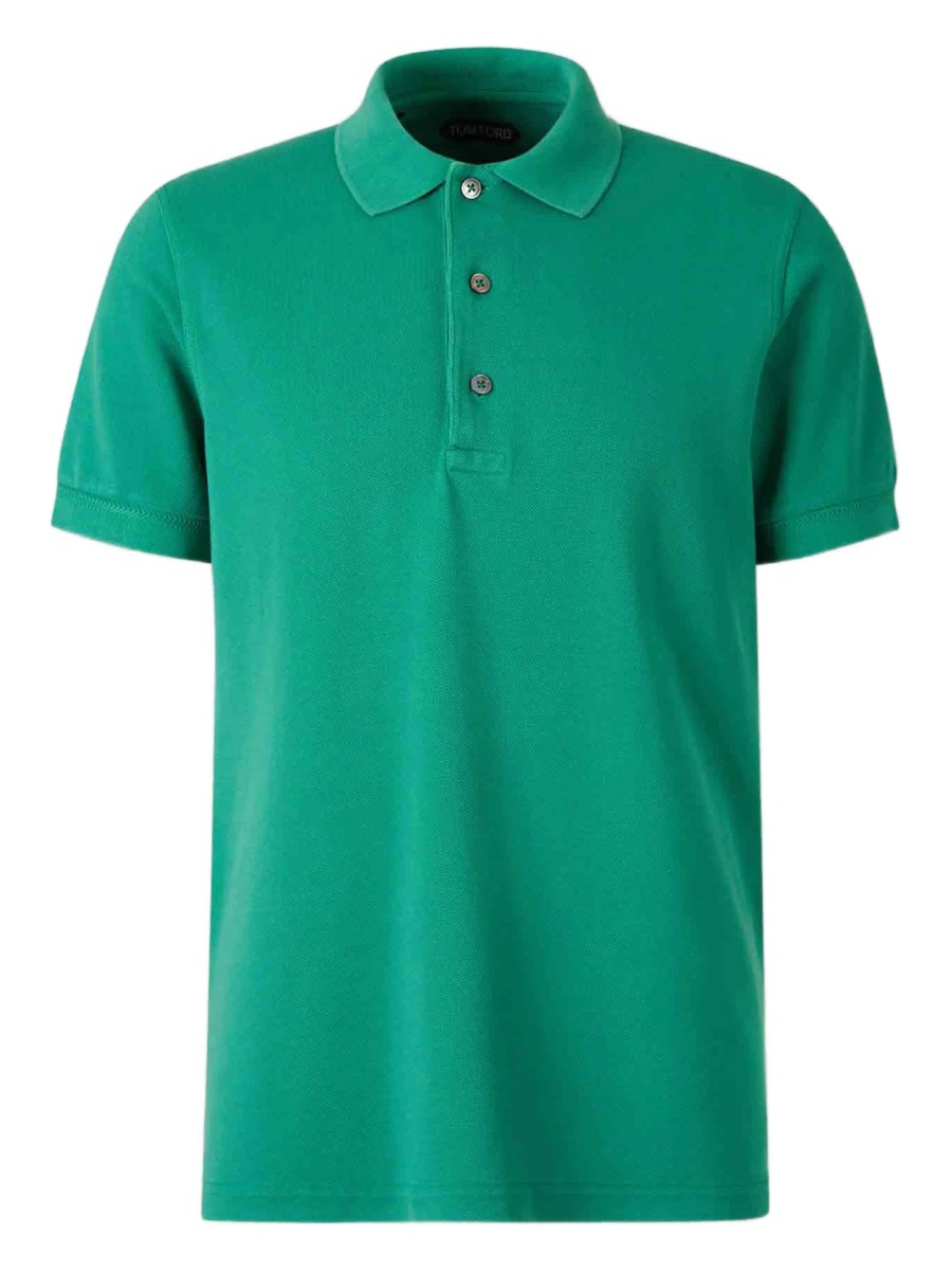 Tricou Polo Tom Ford verde - Img 8