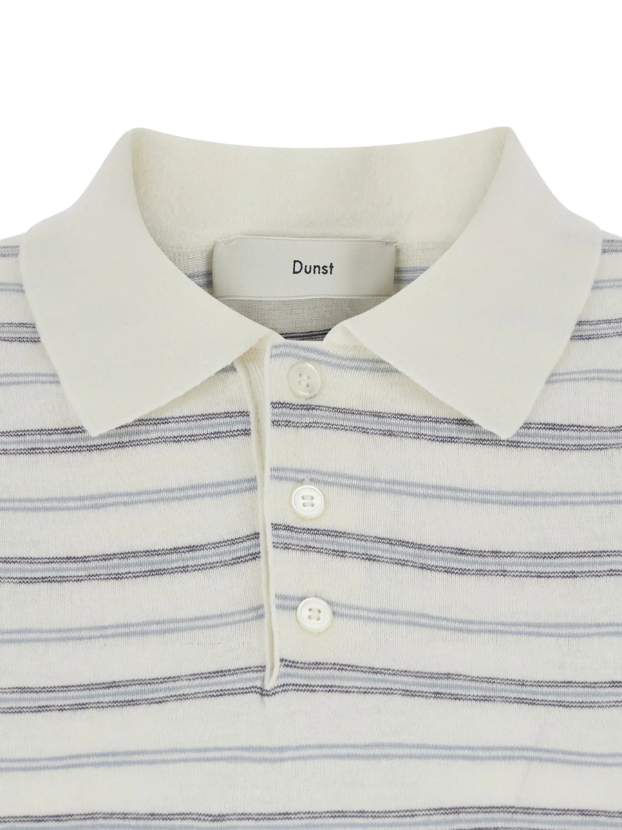 Tricou Polo UNISEX LINEN STRIPED POLO KNIT - Img 5