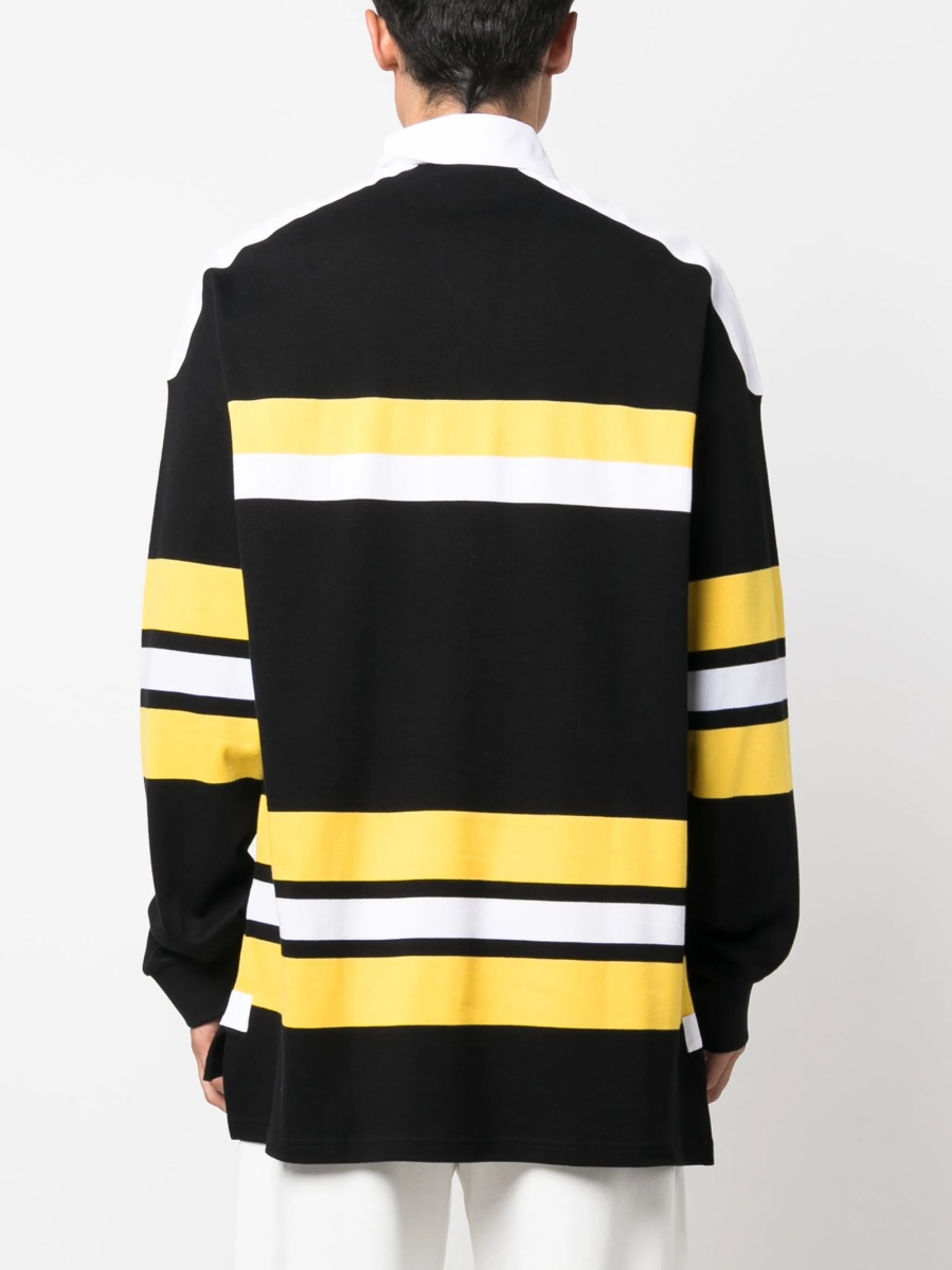 Tricou Polo WALES BONNER negru - Img 4