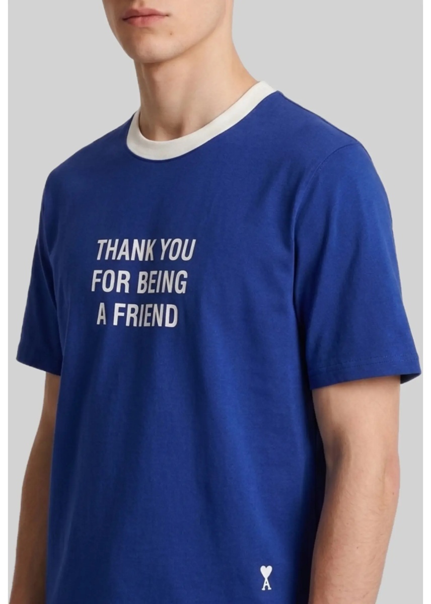 Tricou Printed Cotton T-Shirt - Img 3