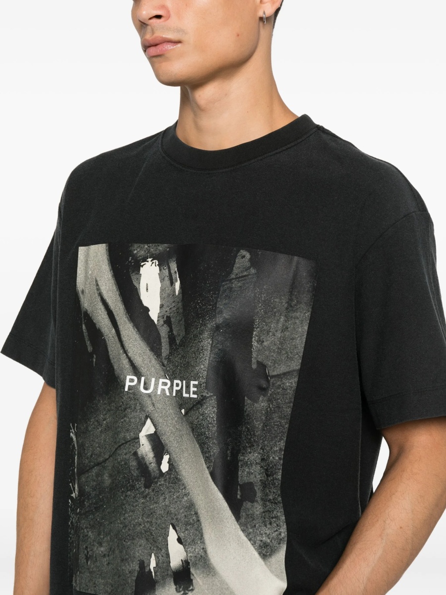 Tricou PURPLE BRAND negru - Img 5