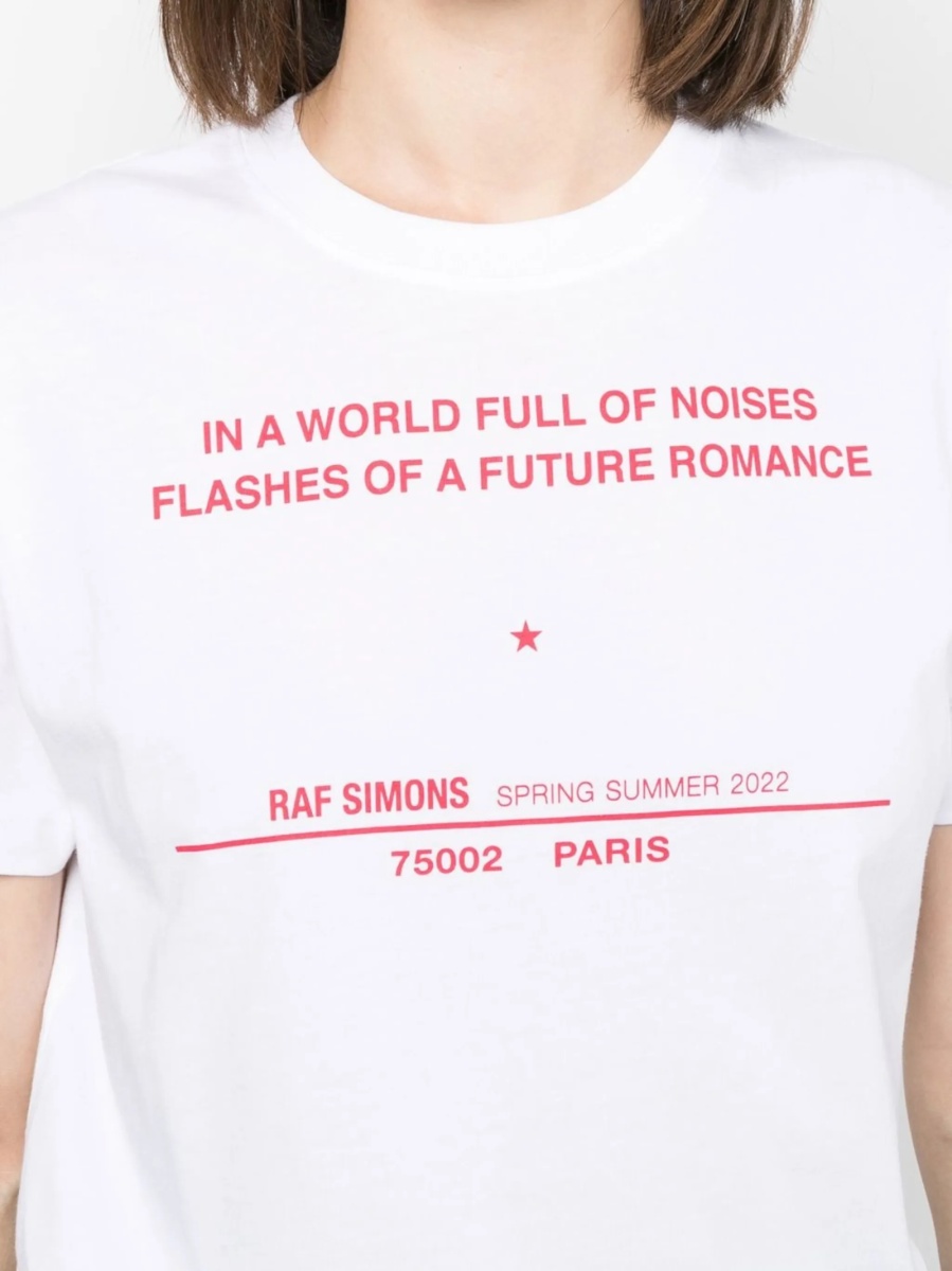 Tricou Raf Simons alb - Img 5