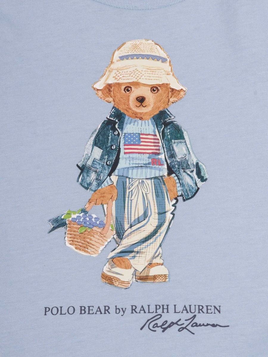 Tricou Ralph Lauren albastru - Img 3