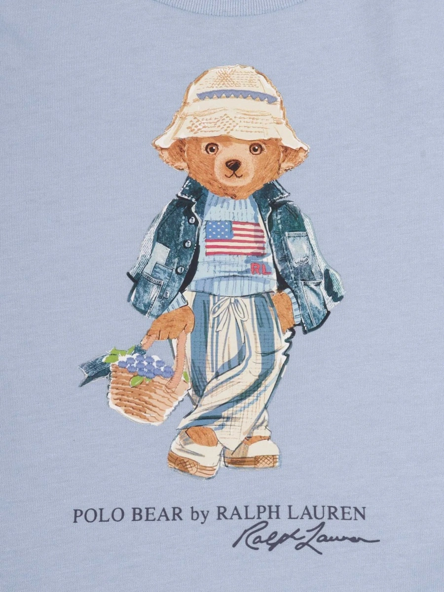 Tricou Ralph Lauren albastru - Img 3