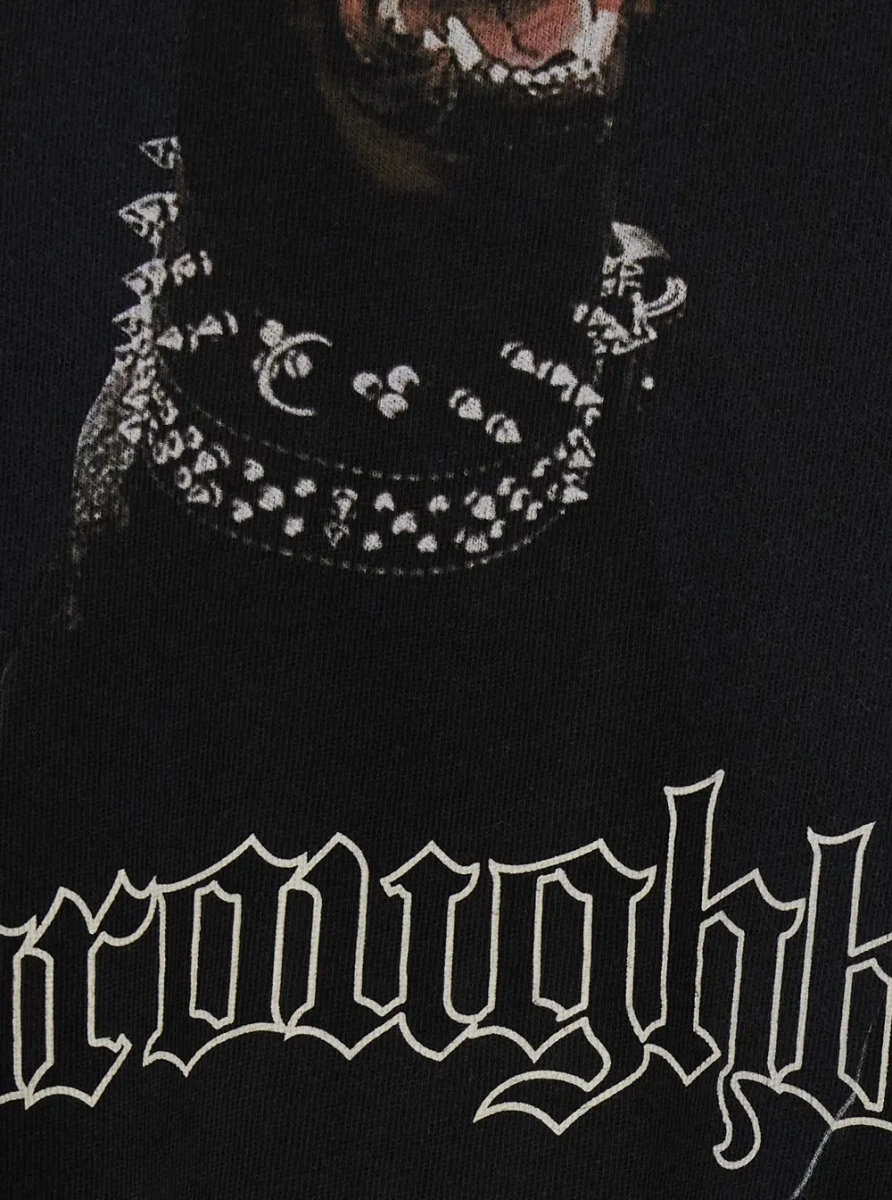 Tricou REPRESENT negru din bumbac - Img 3