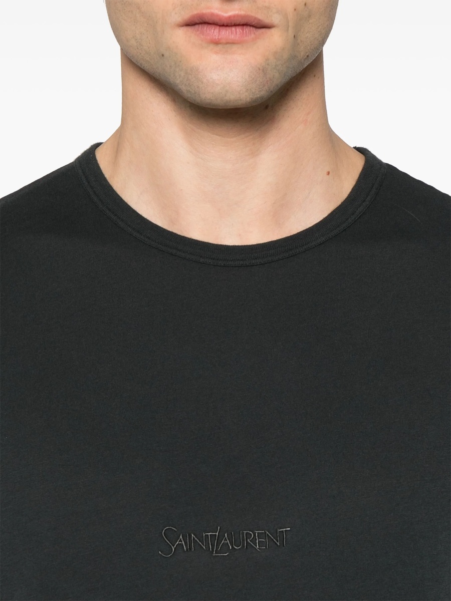 Tricou Saint Laurent gri - Img 4