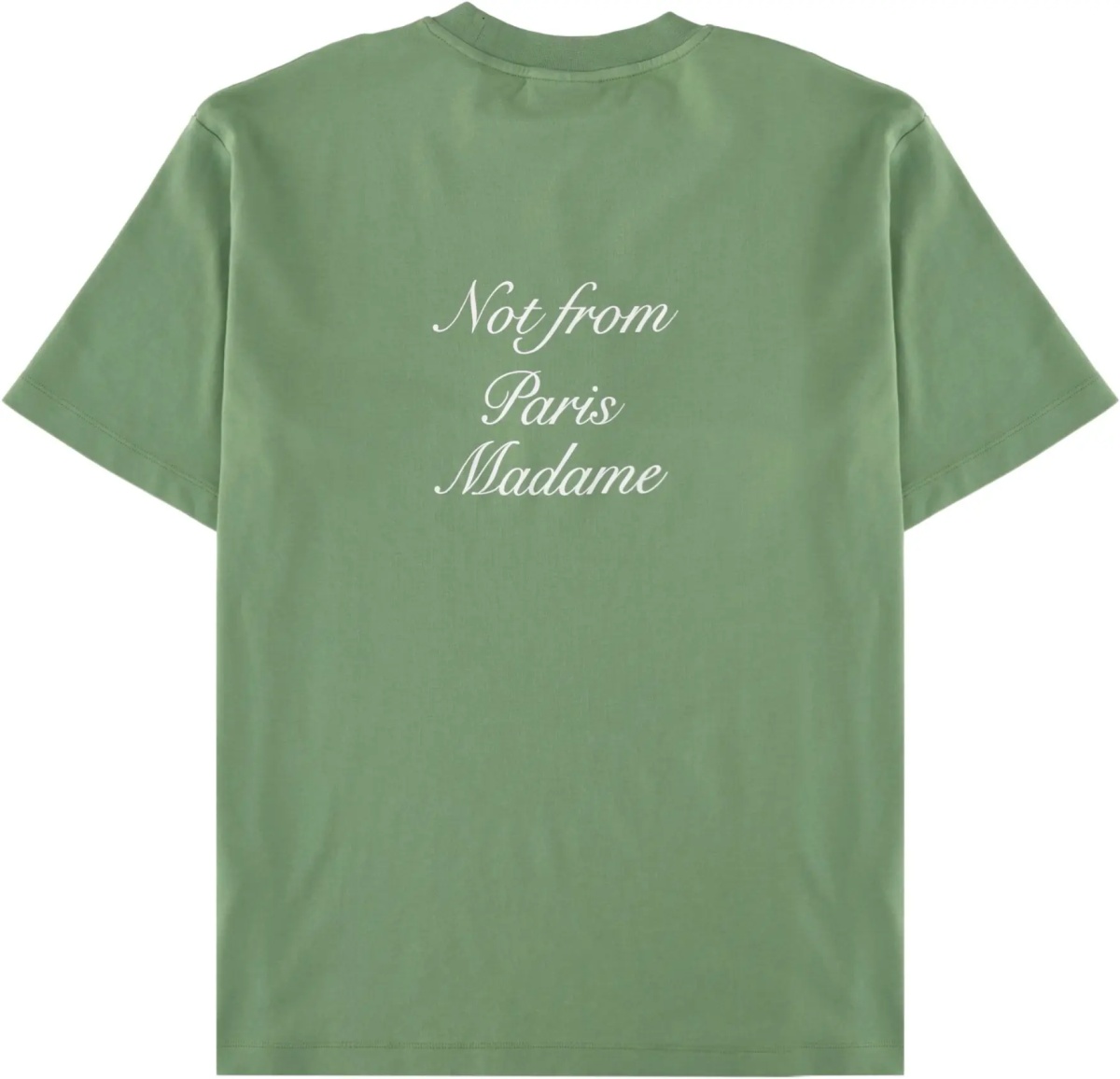 Tricou "Slogan Calligraphy" T-Shirt - Img 2