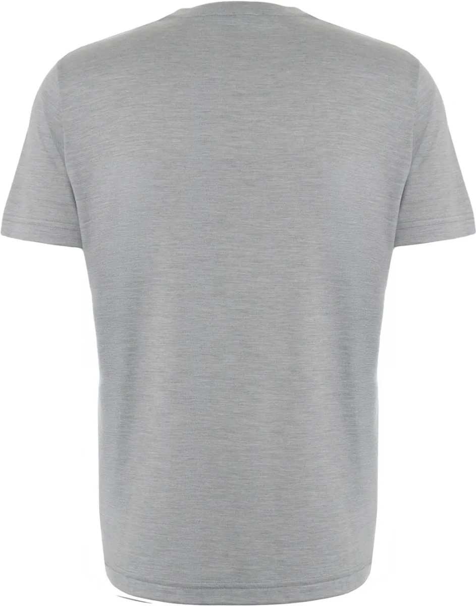 Tricou Stefan Brandt gri din matase - Img 3