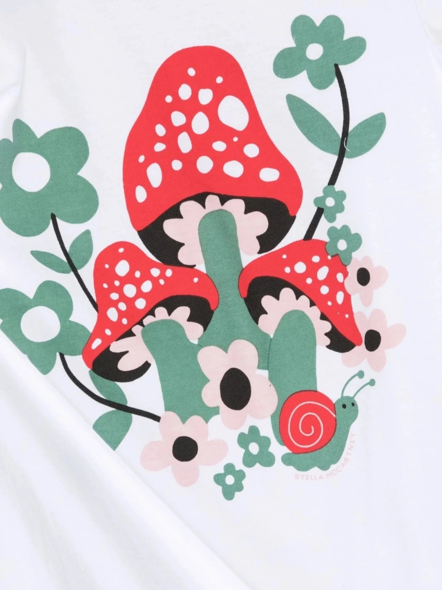 Tricou Stella McCartney alb - Img 3