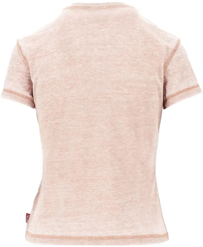Tricou Strass-embellished burnout-effect T-shirt - Img 3