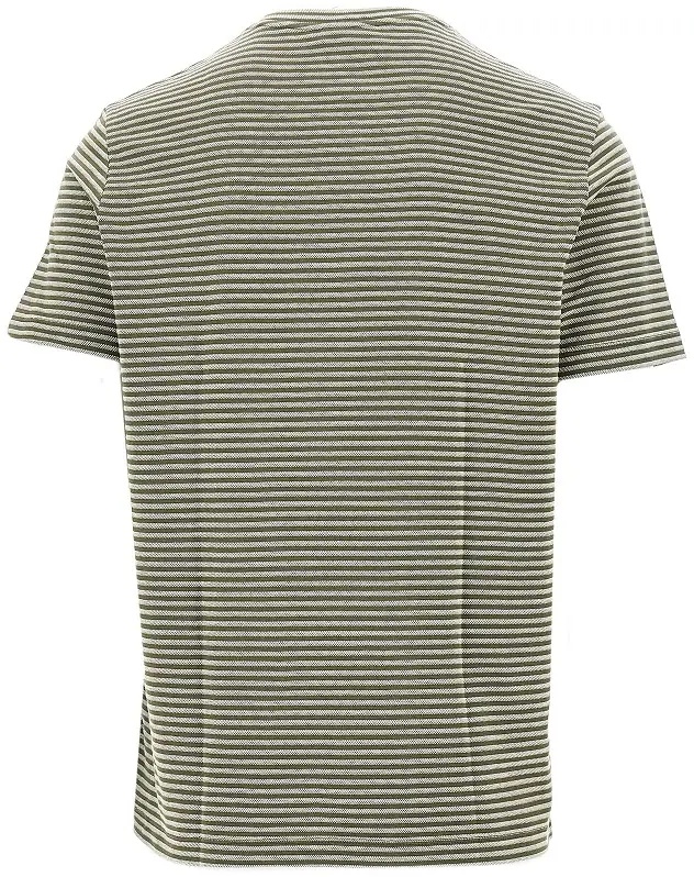 Tricou Striped cotton Swimwear T-shirt - Img 3