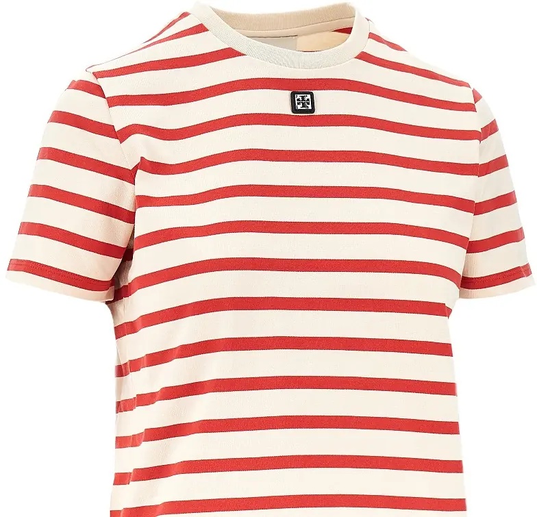 Tricou Striped T-shirt with logo detail - Img 2