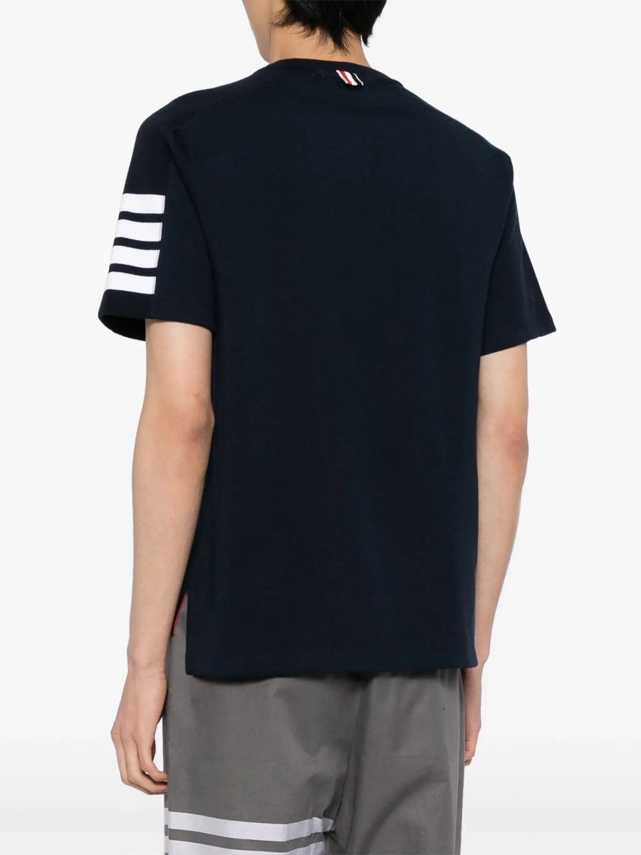 Tricou T-shirt with horizontal bands - Img 4
