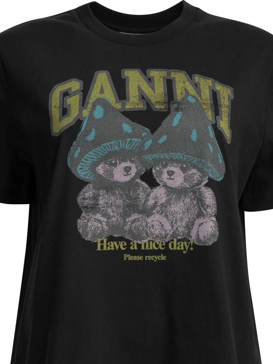 Tricou "Teddy Mushrooms" Crew-Neck T-Shirt - Img 3