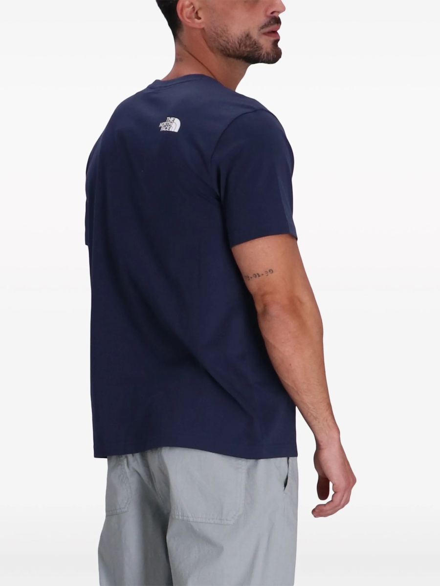 Tricou The North Face albastru - Img 4