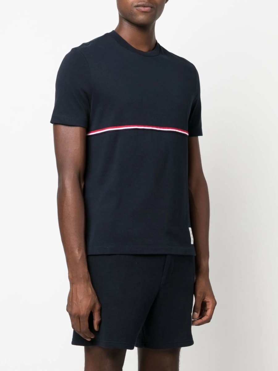 Tricou Thom Browne albastru - Img 3