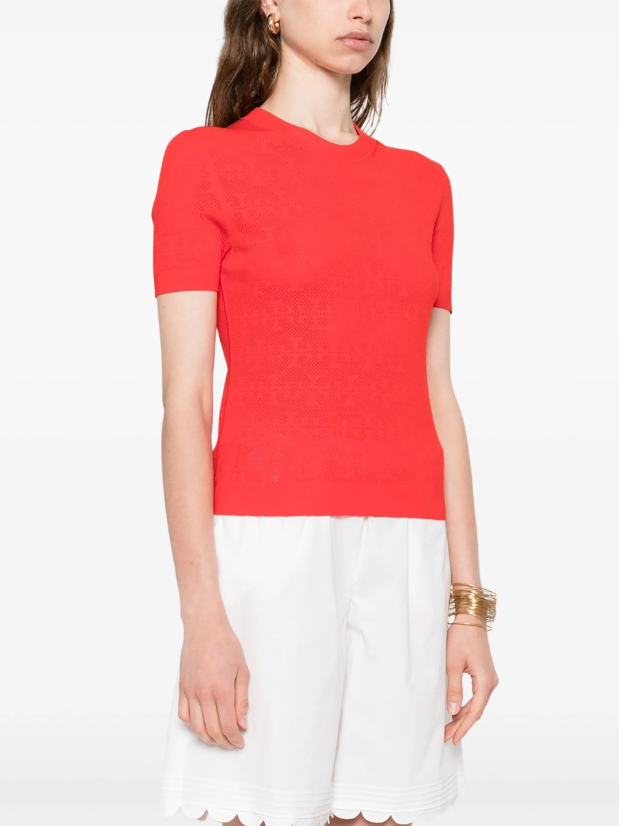 Tricou Tory Burch rosu - Img 3