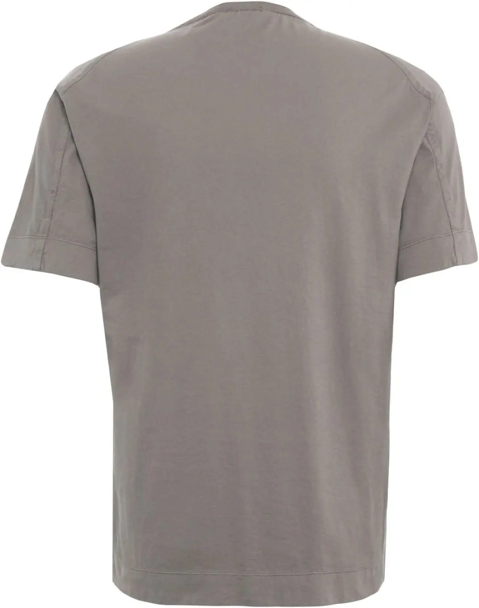 Tricou Transit gri din bumbac - Img 3