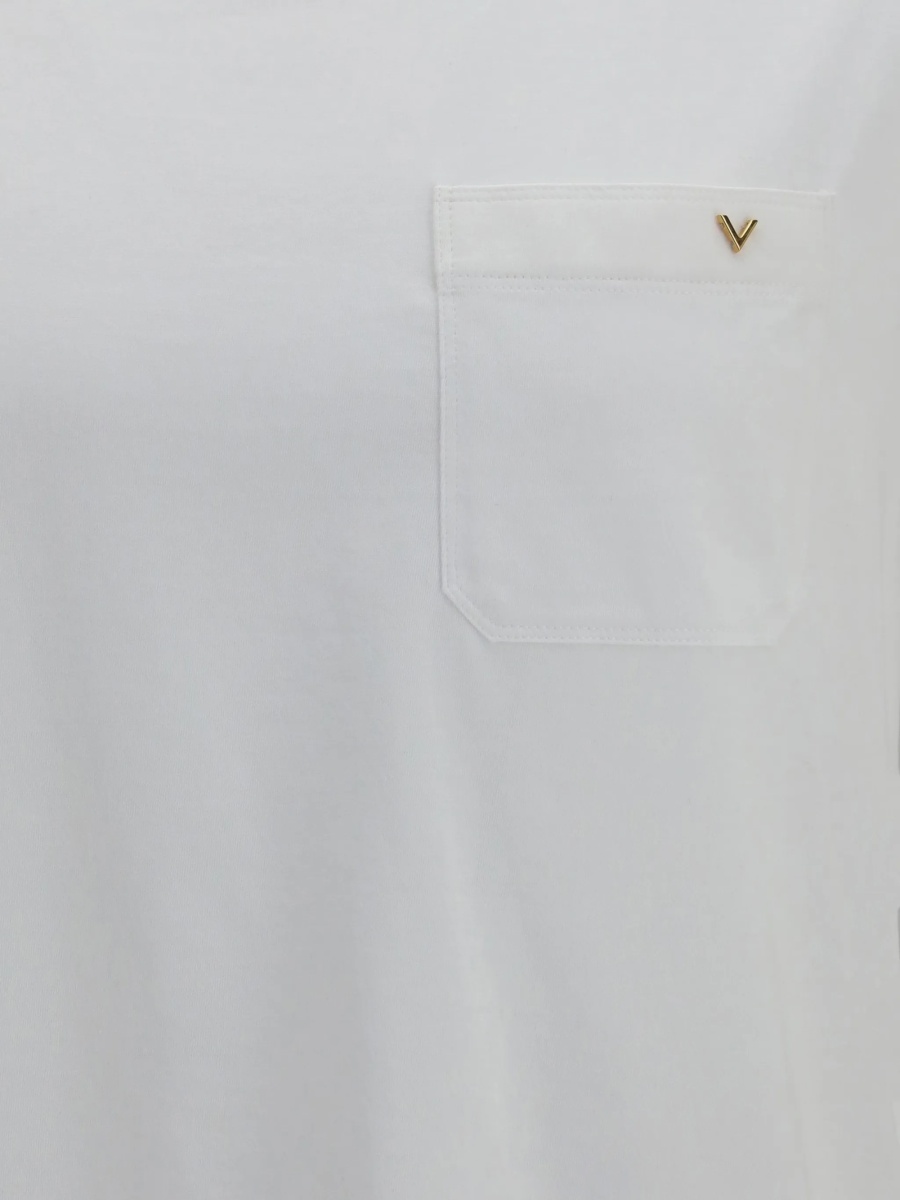 Tricou Valentino Garavani alb - Img 4