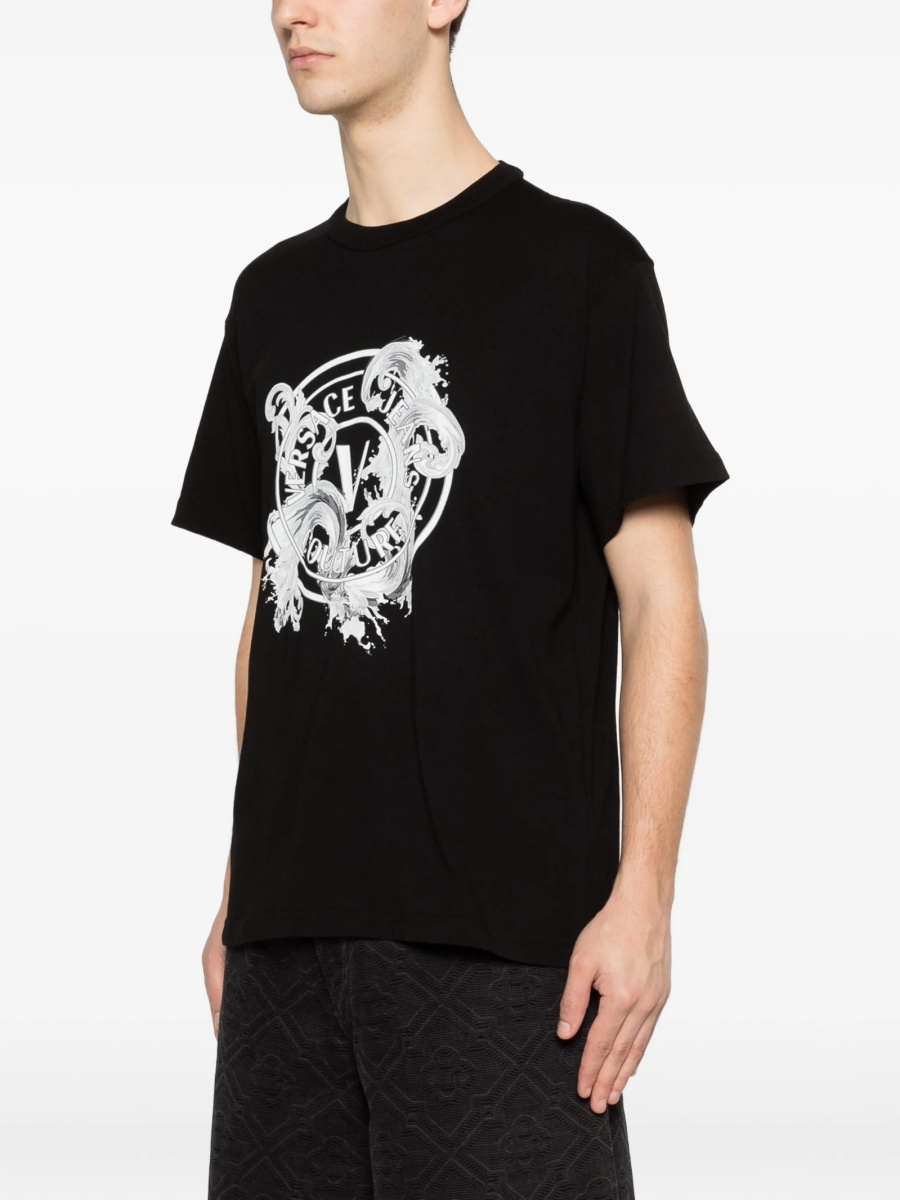 Tricou Versace Jeans Couture negru - Img 3