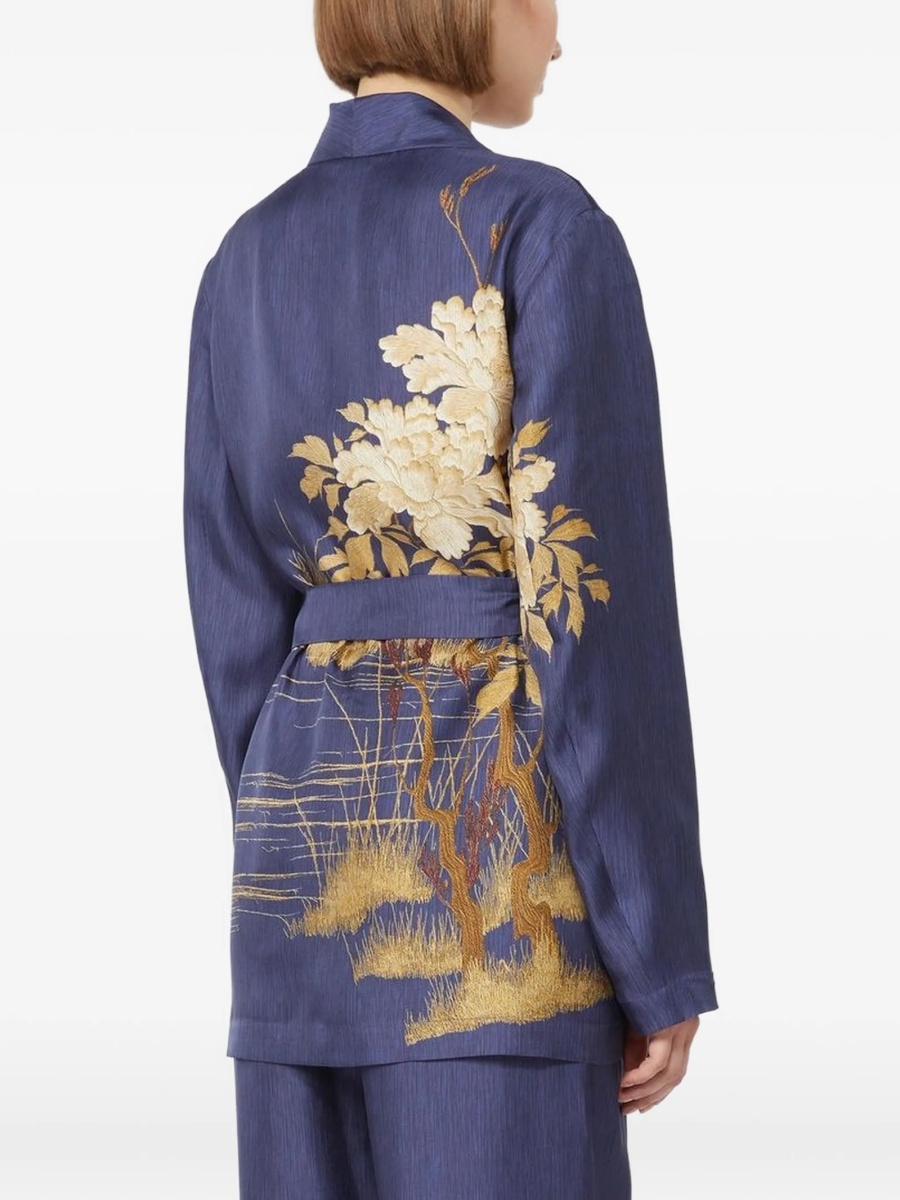 Tunica MaxMara Studio albastra - Img 2