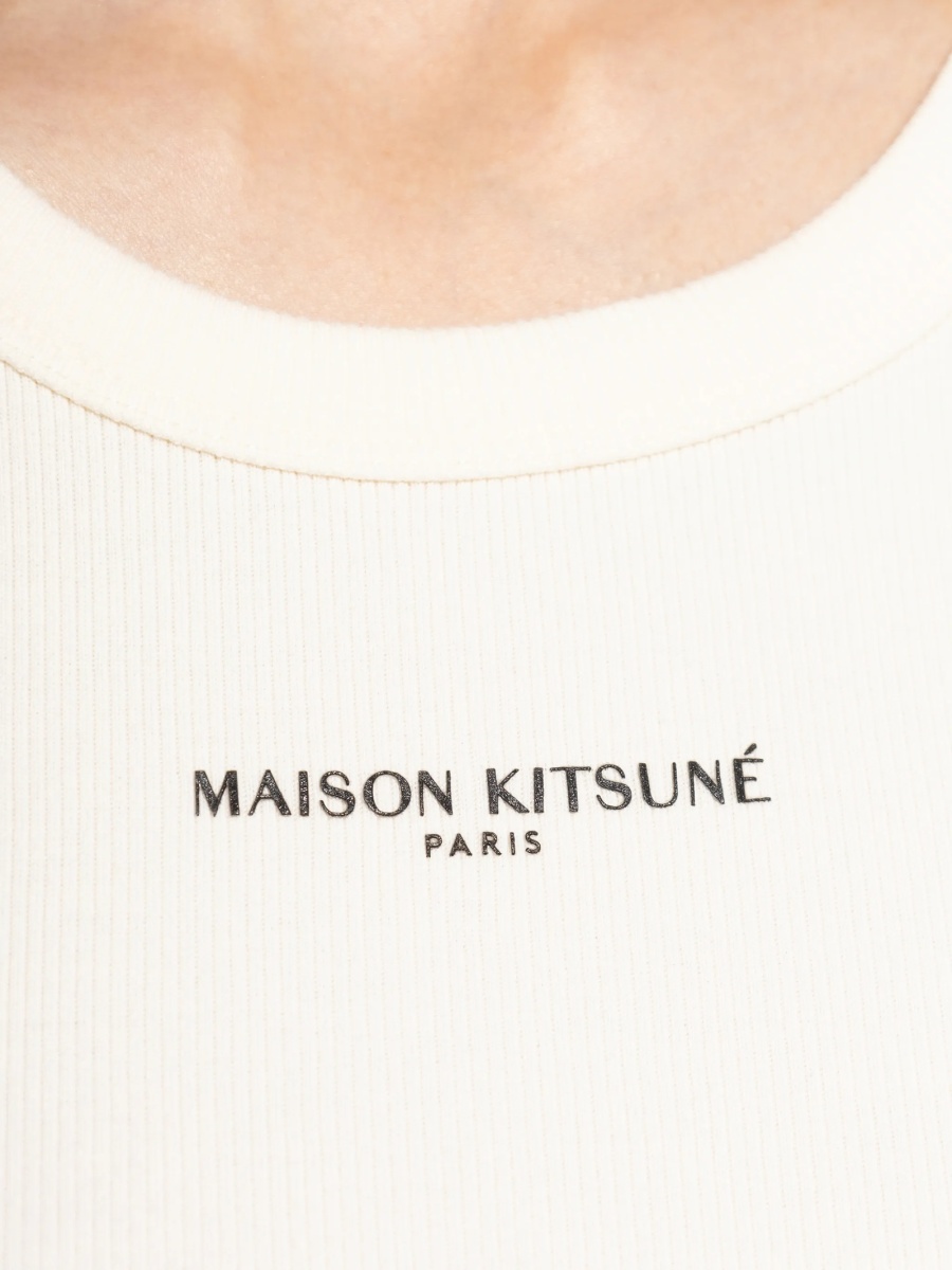 Vesta MAISON KITSUNÉ neutra din bumbac organic - Img 5