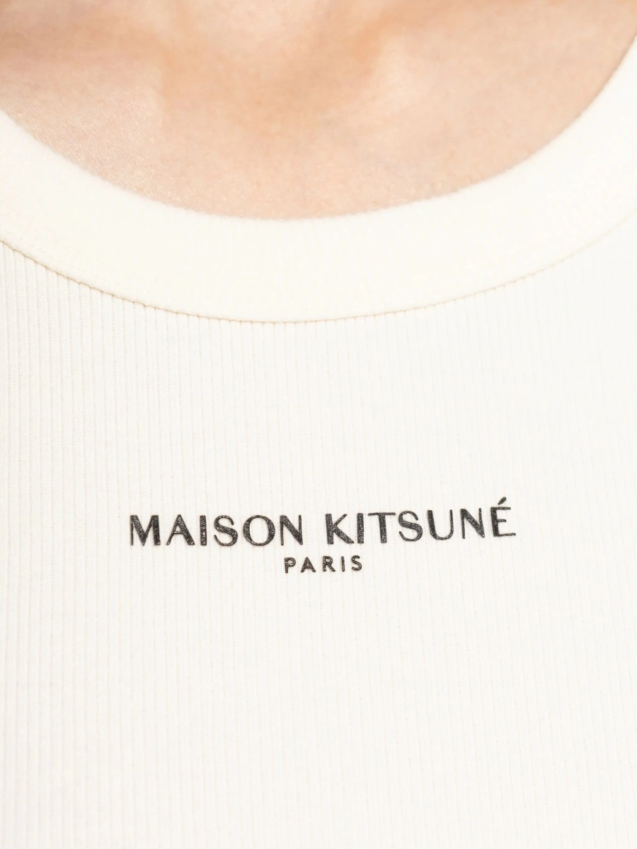 Vesta MAISON KITSUNÉ neutra din bumbac organic - Img 5