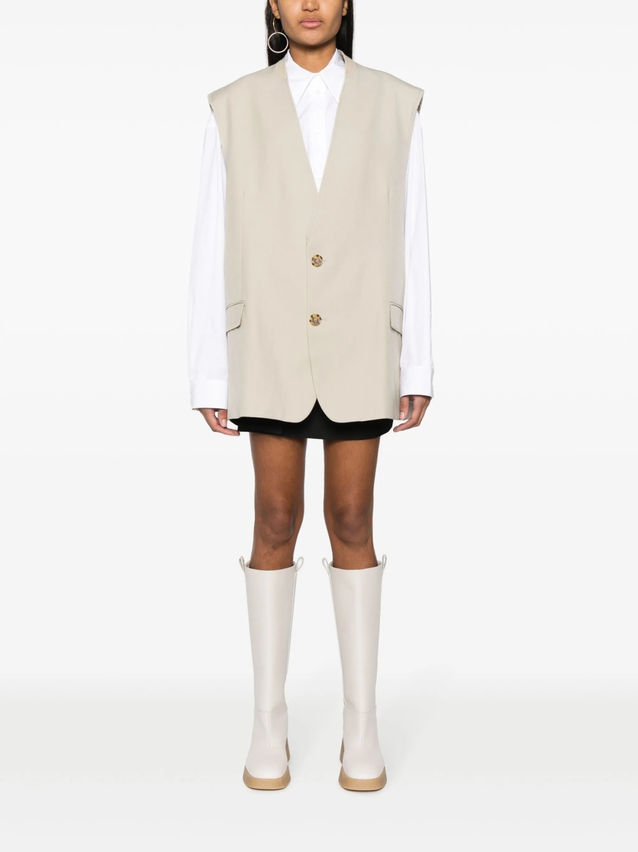 Vesta MM6 Maison Margiela neutra din lana si polyester - Img 2