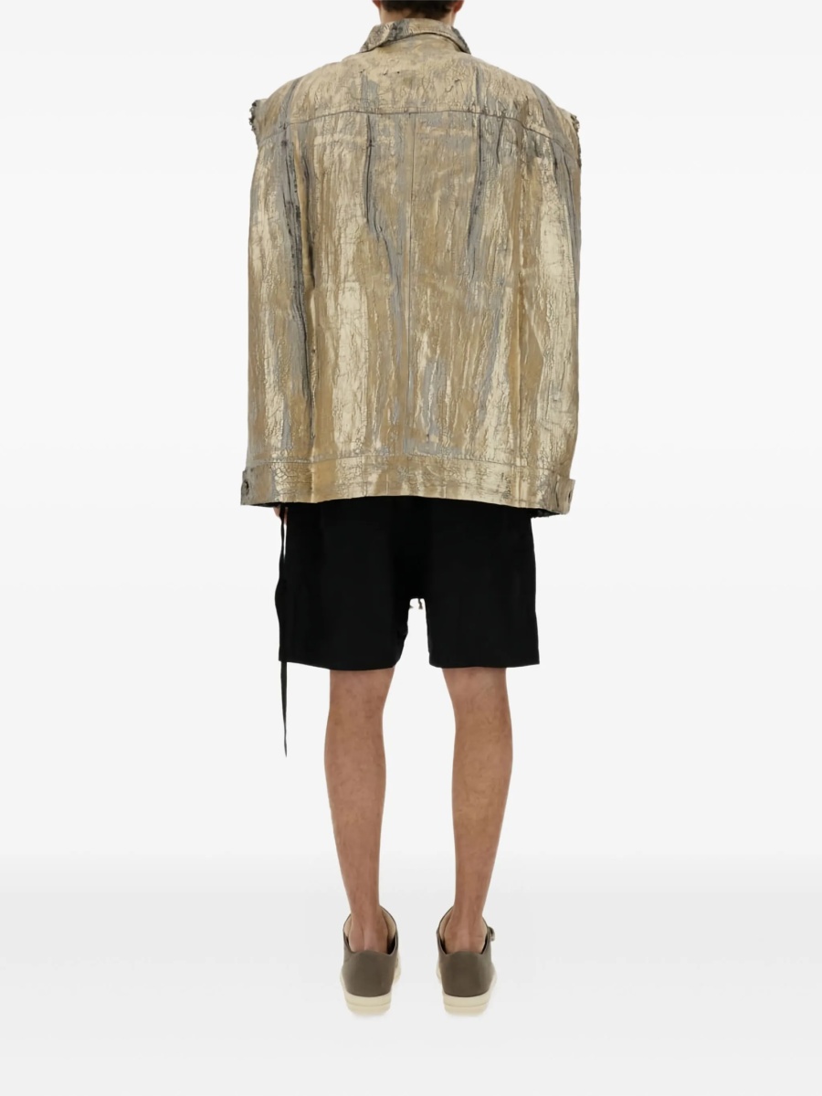 Vesta Rick Owens aurie din bumbac - Img 3