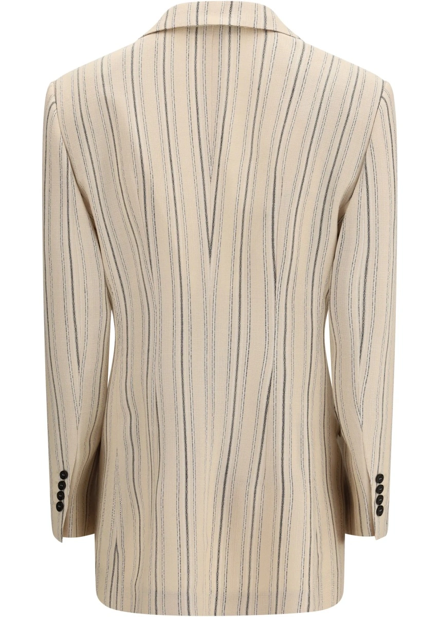 Vesta Single-breasted regimental pinstripe Jacket - Img 2