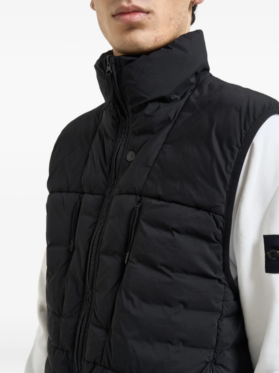 Vesta Stone Island neagra din poliamida si elastan - Img 5