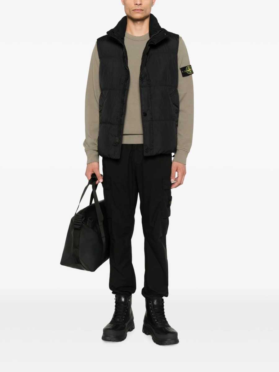 Vesta Stone Island neagra din poliamida - Img 2