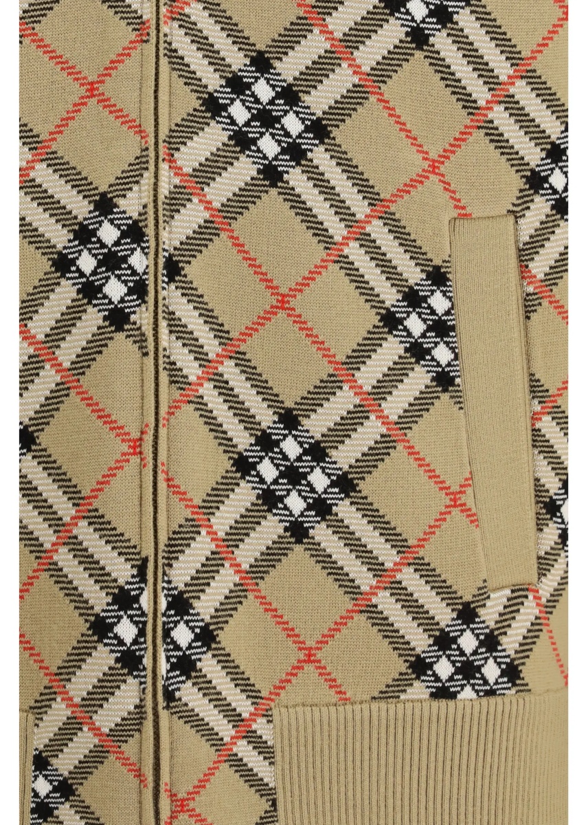Vintage Check zip Cardigan - Img 3