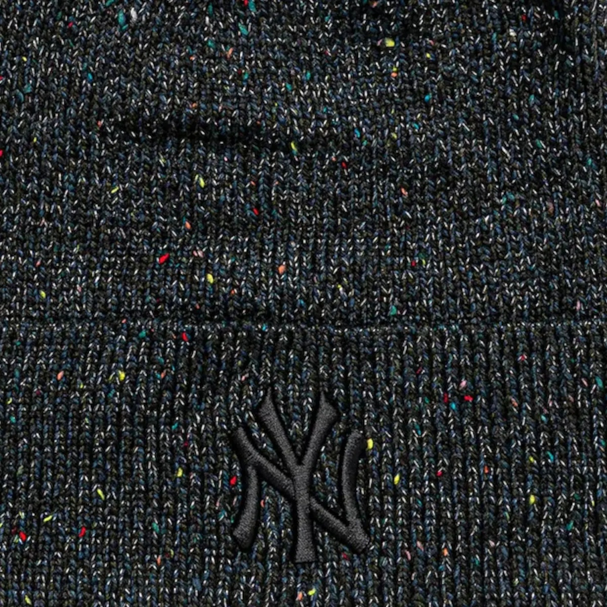Wmns Glitter Beanie New York Yankees Hat - Img 2