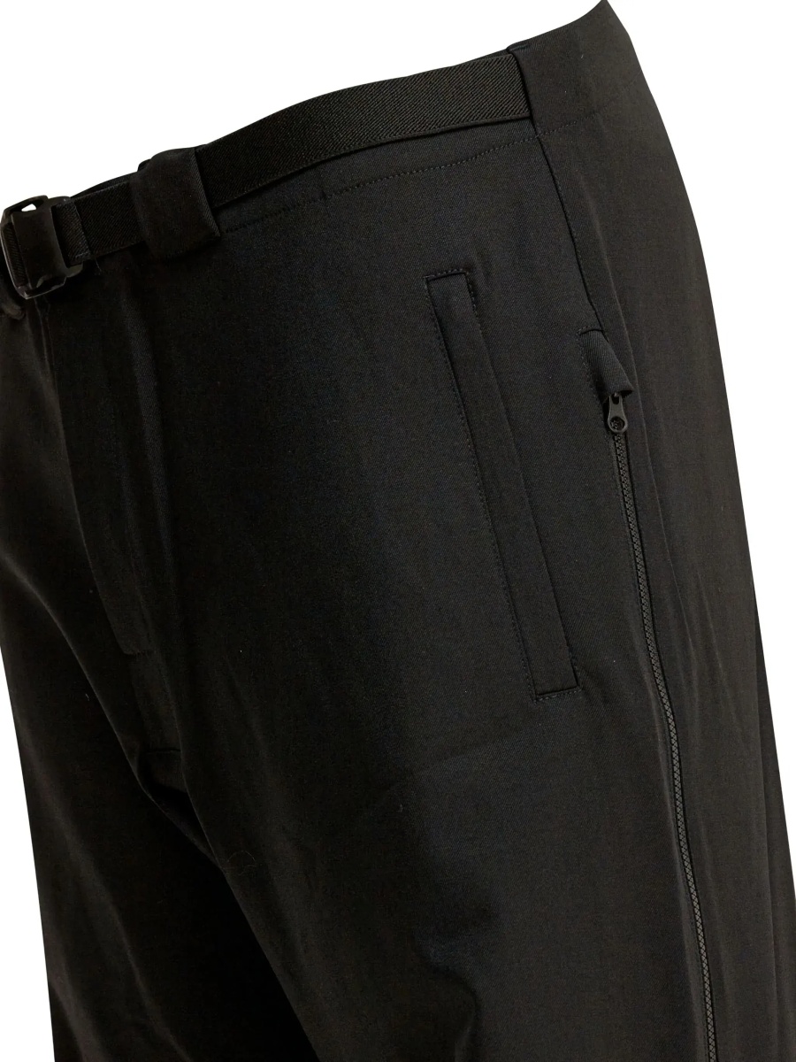 Wool blend belted pants - Img 3