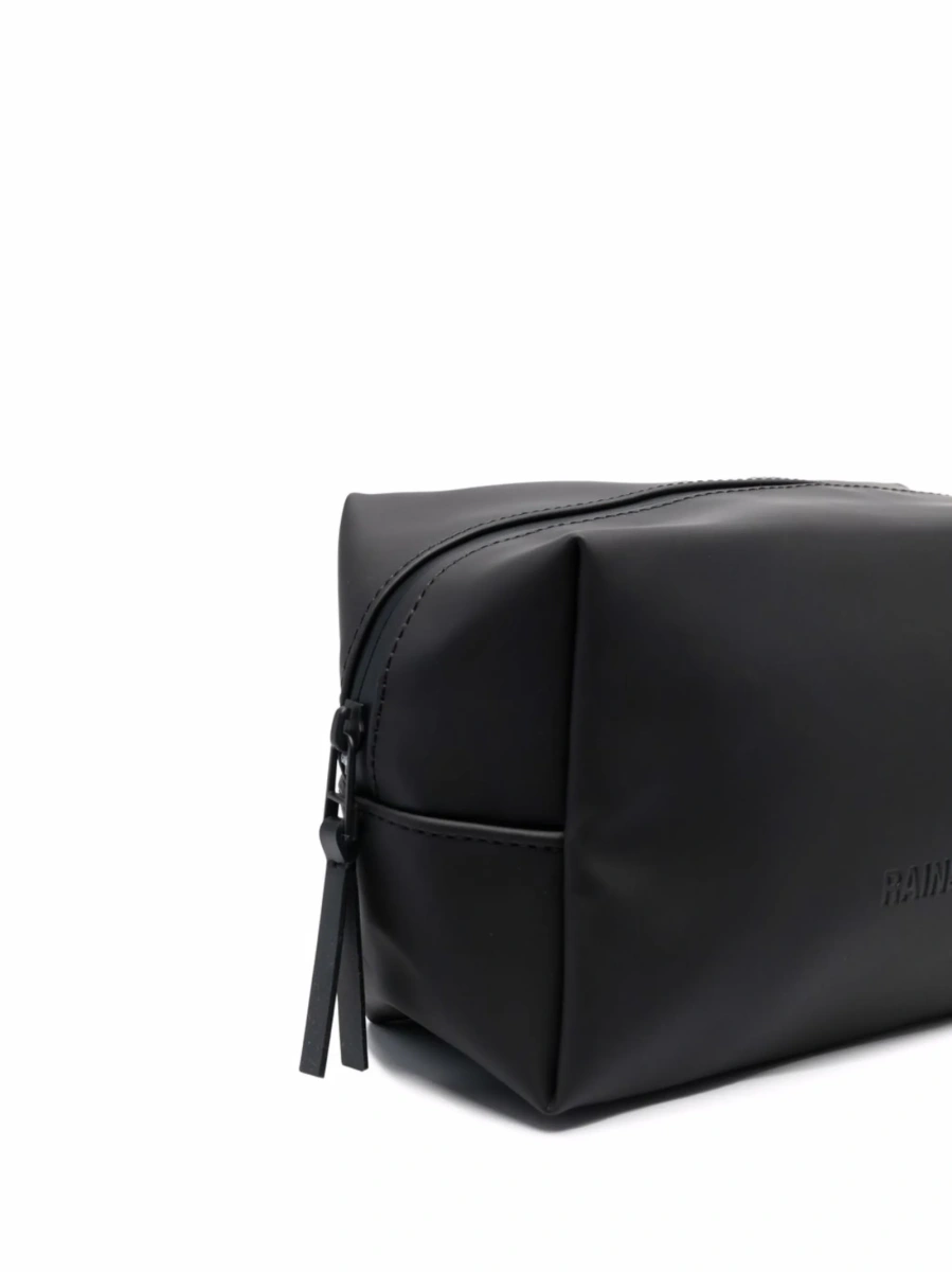 Accesorii de voiaj Rains negre din polyester si poliuretan - Img 2