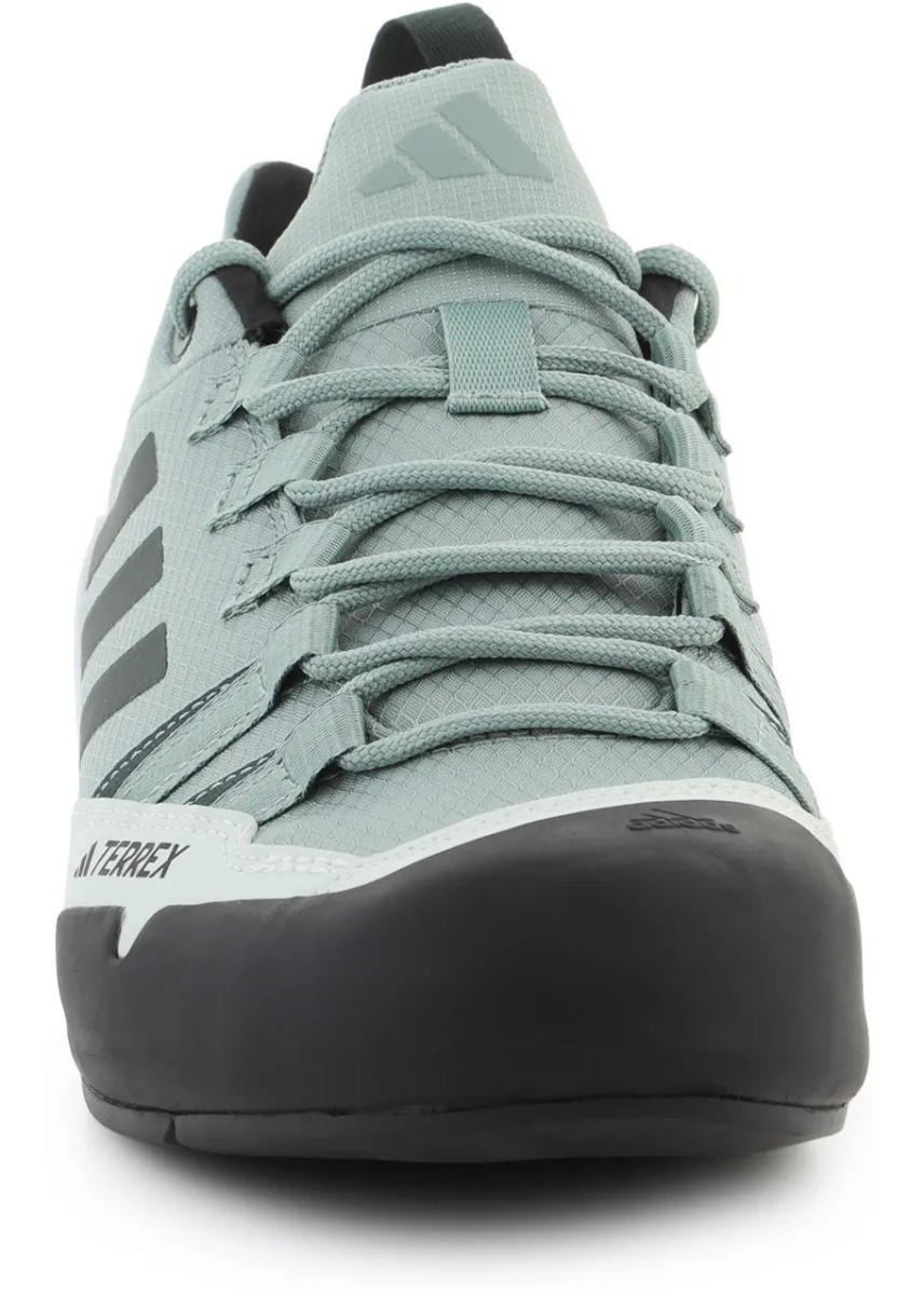 Adidas Terrex SWIFT Solo 2 silver green/legend ivy/linen green - Img 2