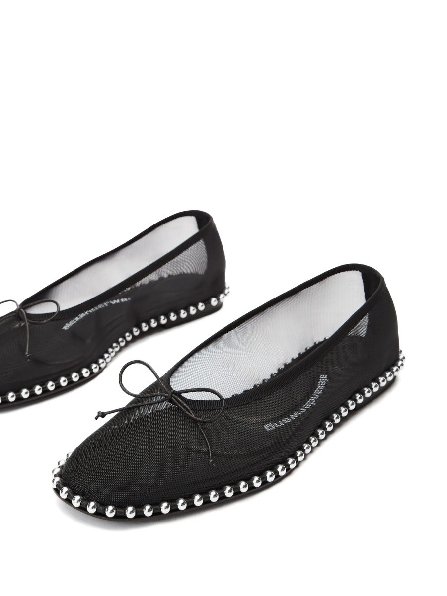 Balerini Alexander Wang negri din nylon - Img 5