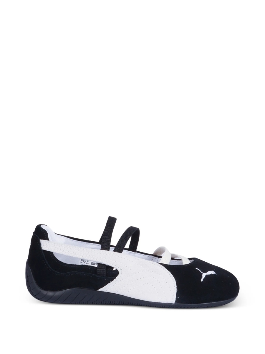 Balerini Puma Kids negri din piele intoarsa - Img 2