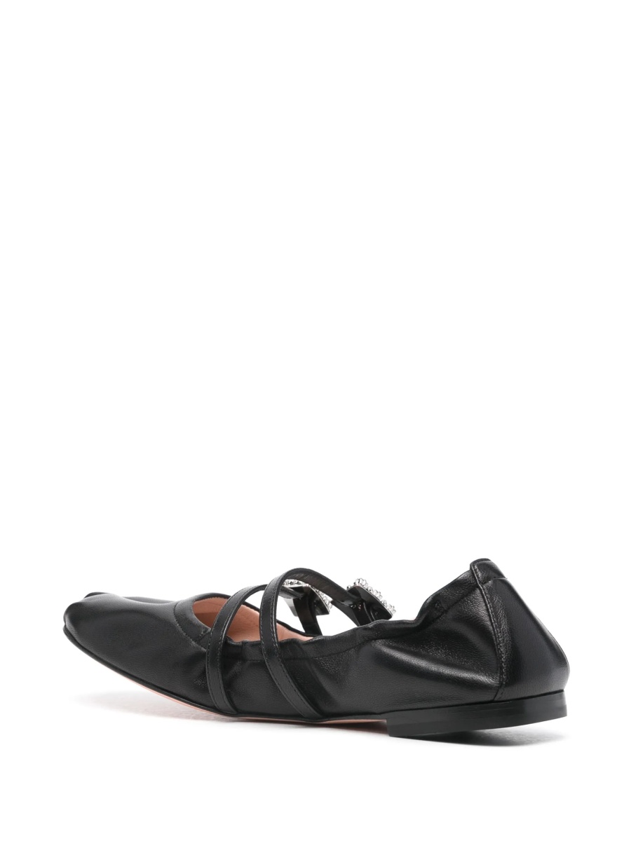 Balerini Roger Vivier negri din piele - Img 3