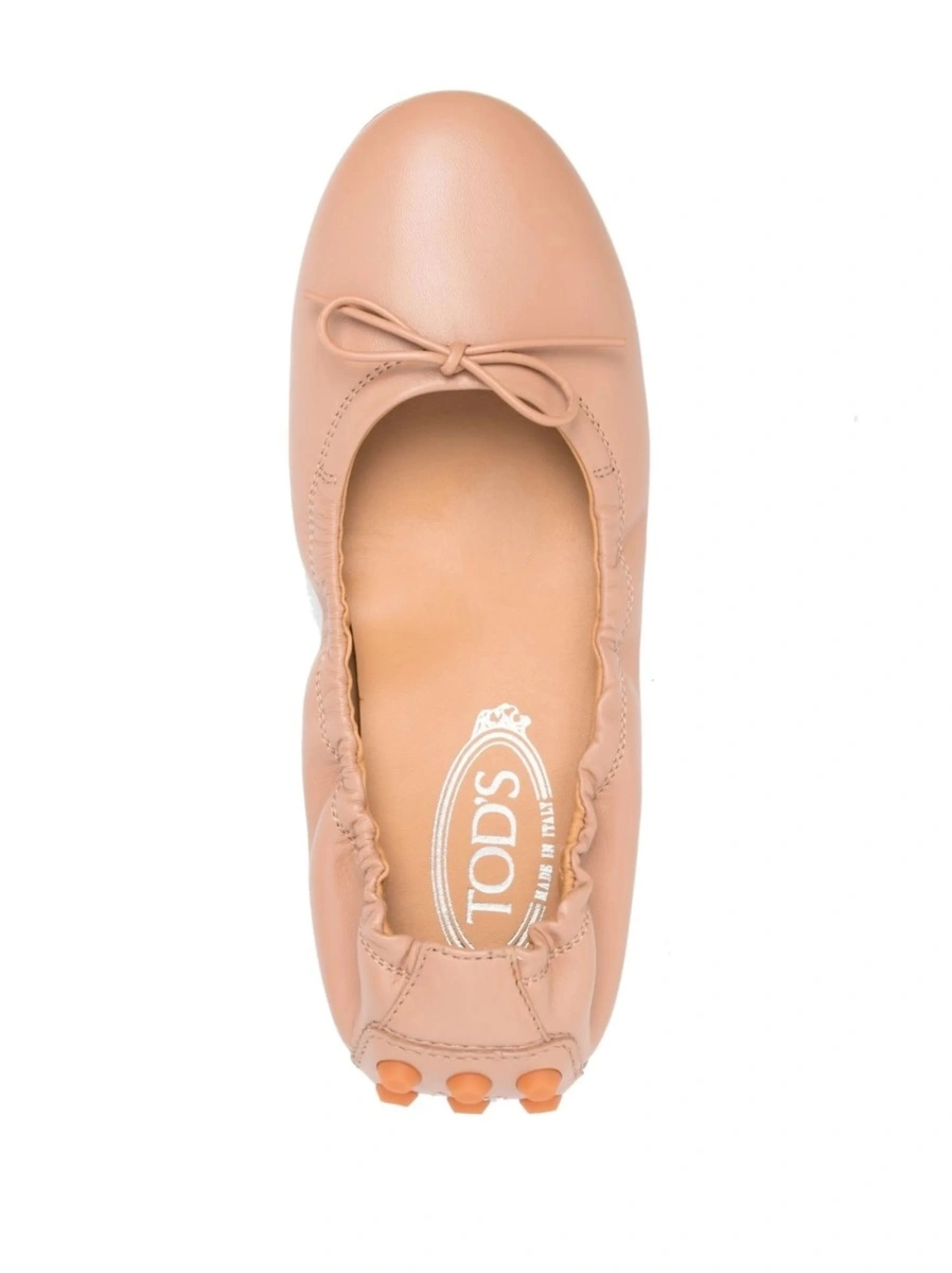 Balerini TOD'S roz din piele - Img 4