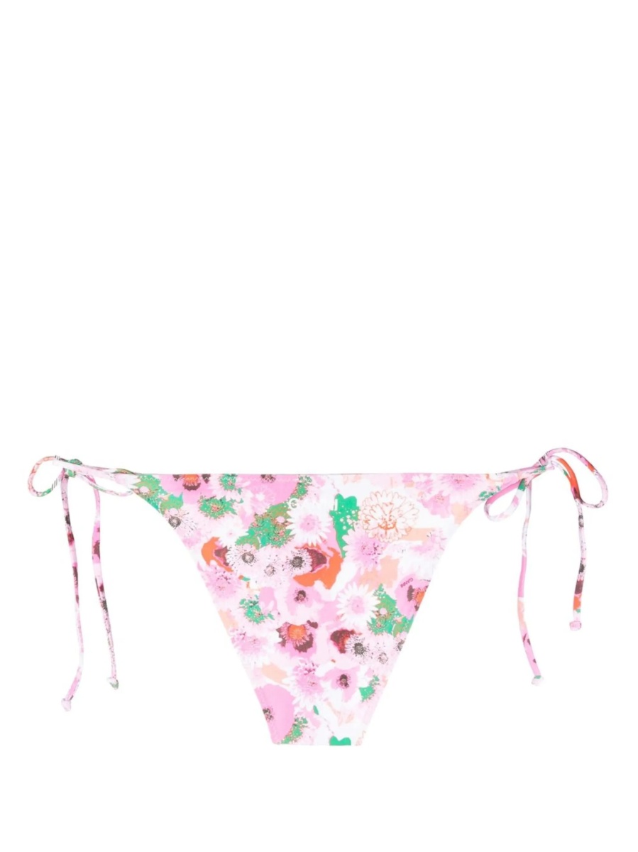 Bikini Ganni roz din poliamida si spandex/elastan - Img 2