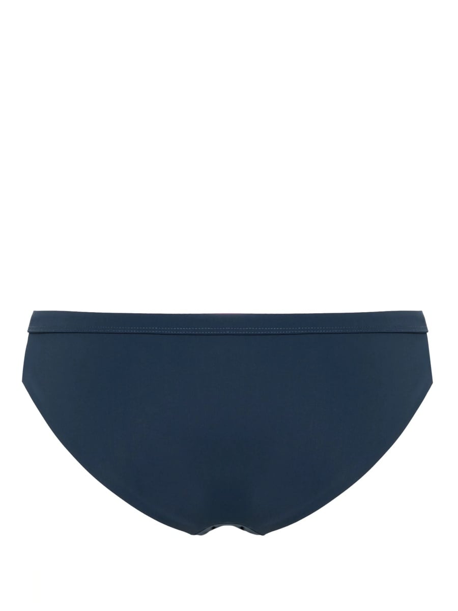 Bikini Jil Sander albastri din poliamida si spandex/elastan - Img 2