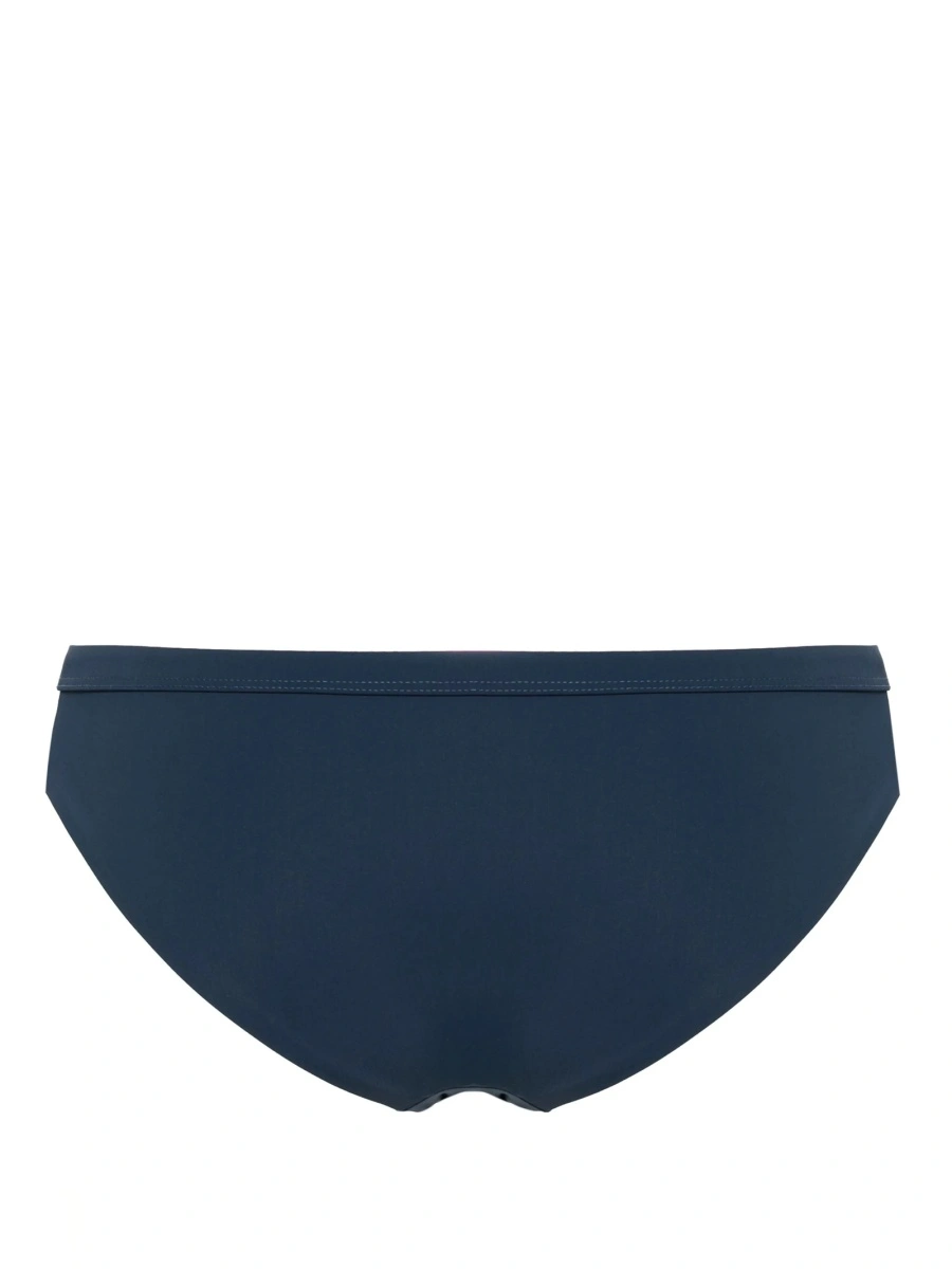Bikini Jil Sander albastri din poliamida si spandex/elastan - Img 2