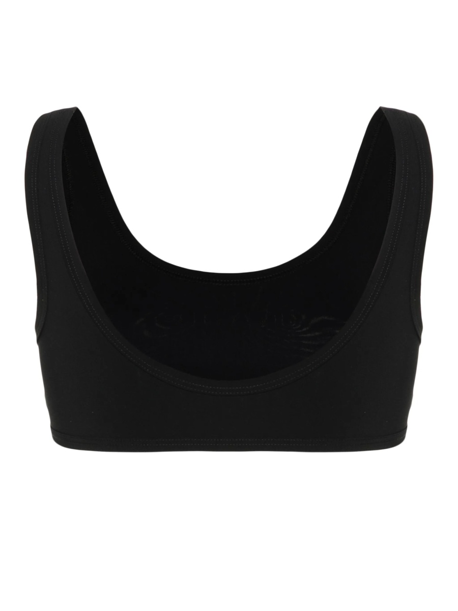 Bikini Jil Sander negri din poliamida si spandex/elastan - Img 2
