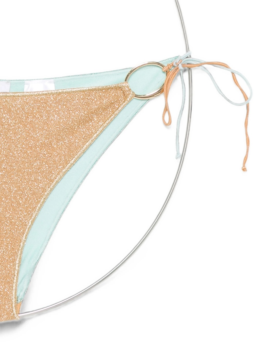 Bikini OSEREE albastri din fibre metalice si poliamida - Img 3
