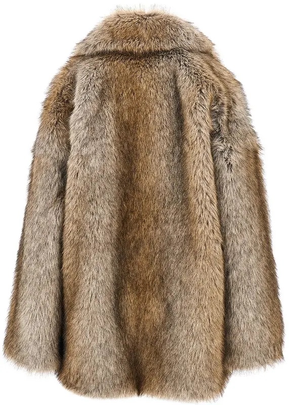 Blanuri 'Brigitte' faux fur oversized jacket - Img 3