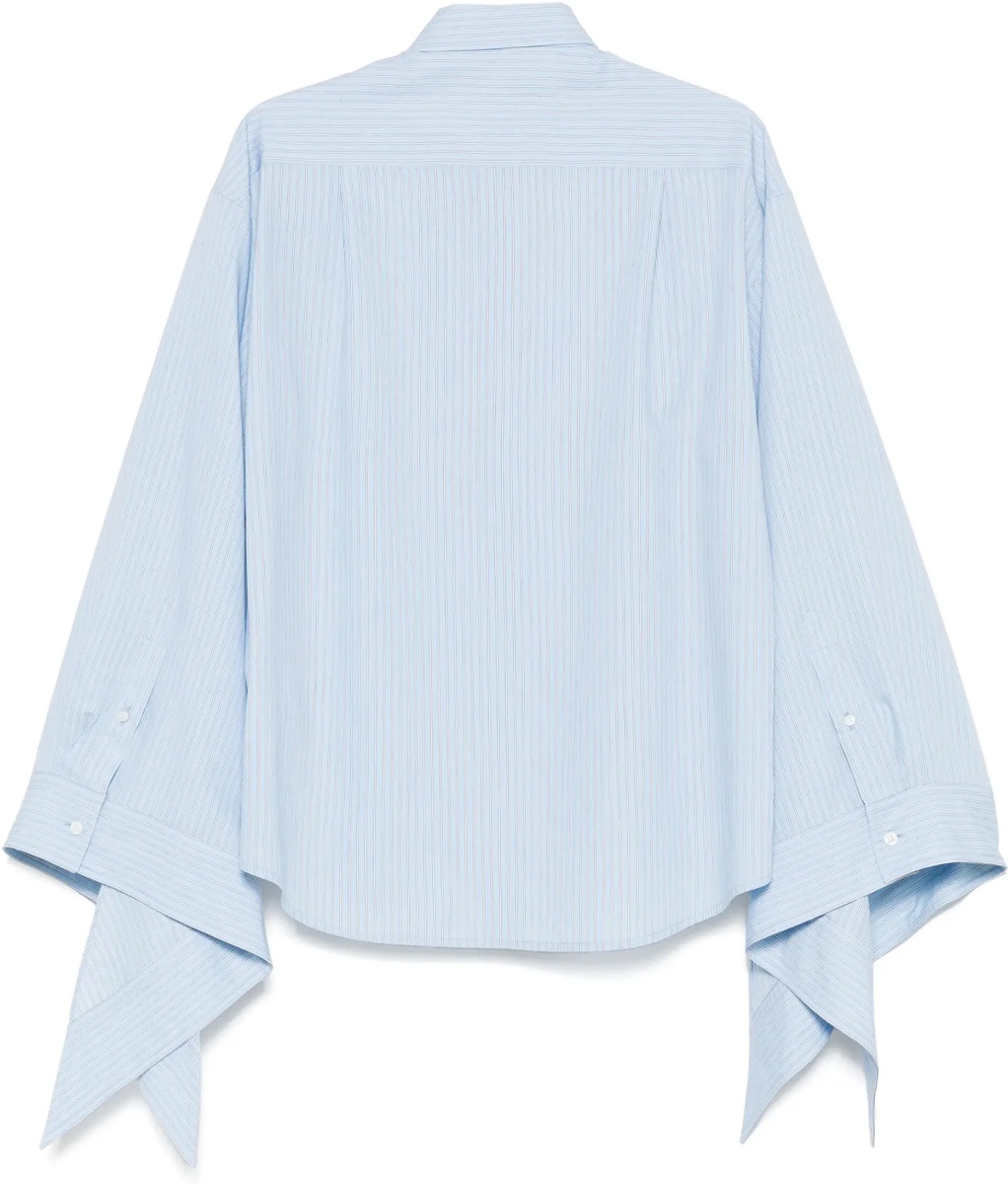 Blouse With Knotted Cuffs - Img 2
