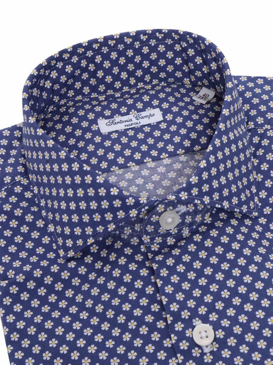 Blue floral shirt - Img 2