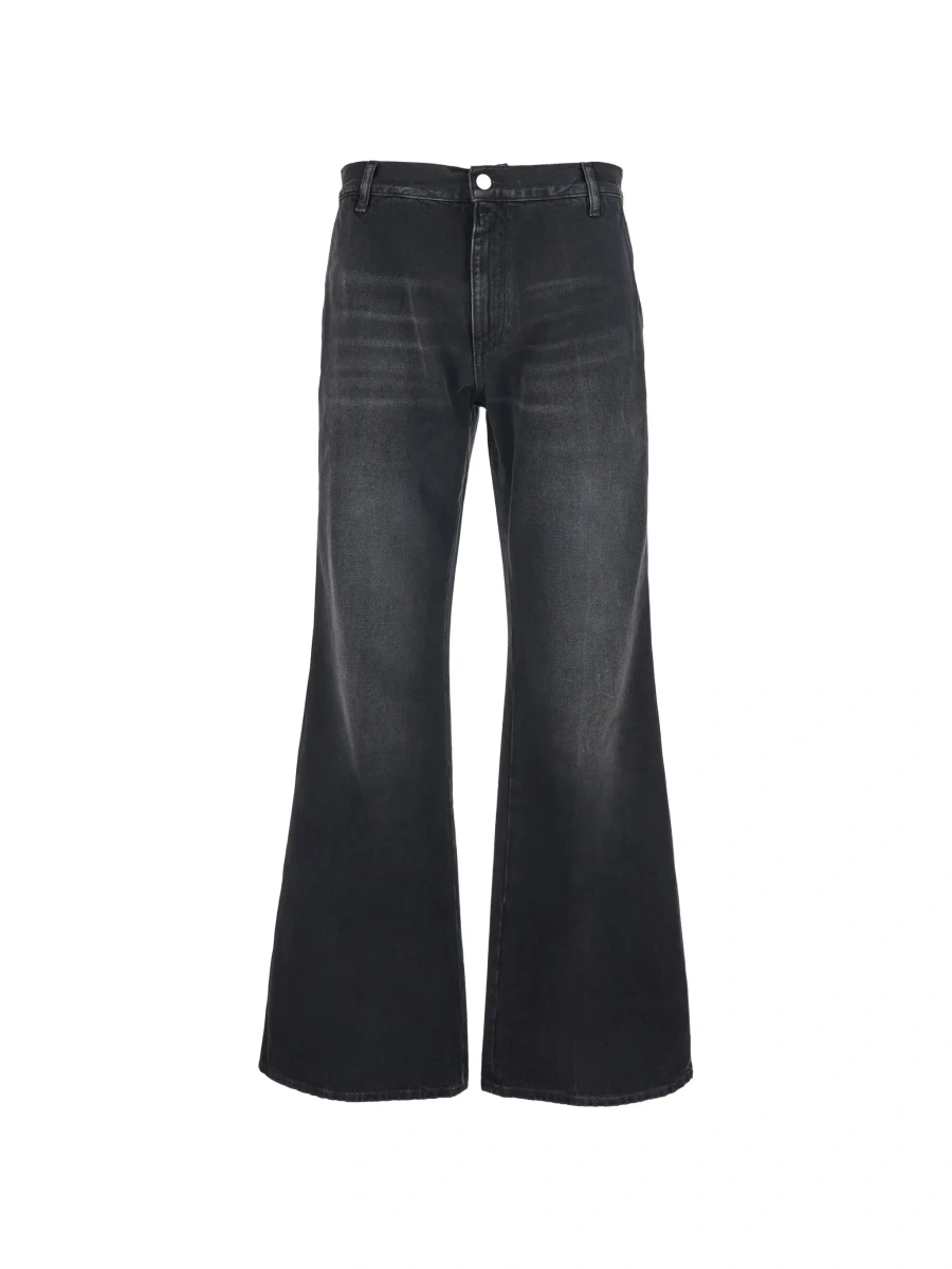 Blugi AMIRI negri din denim - Img 6